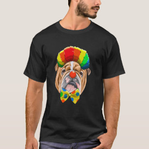 Camiseta Payaso Bulldog Circus Dog