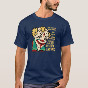 Camiseta Payaso de circo del carnaval del vintage