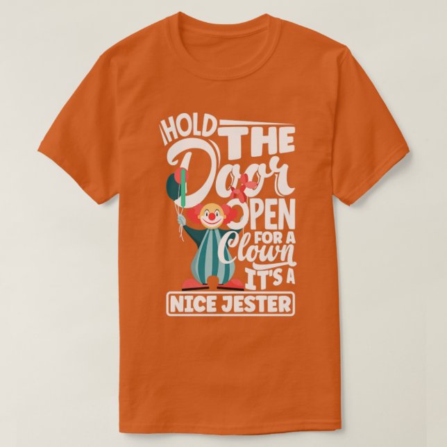 Camiseta Payaso de Circus Performer (Diseño del anverso)