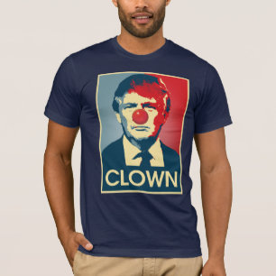 Camiseta PAYASO de Donald Trump -- Anti-Triunfo 2016 -