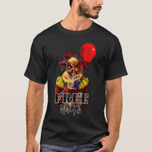 Camiseta Payaso de Halloween aterrador DISFRACES GRATIS de 