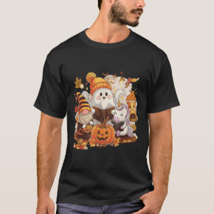 Camiseta Payaso de Halloween Divertido Gnomo Fantasma Unico