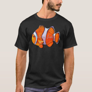 Camiseta Payaso de mar de pez dorado Anemonefish Deportivo 
