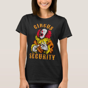Camiseta Payaso de seguridad de circo vestido uniforme Hall