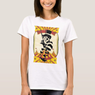 Camiseta payaso de sombrero alto