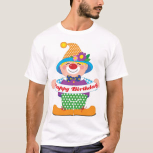 Camiseta Payaso del cumpleaños