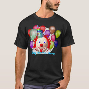 Camiseta Payaso del cumpleaños, personalizar