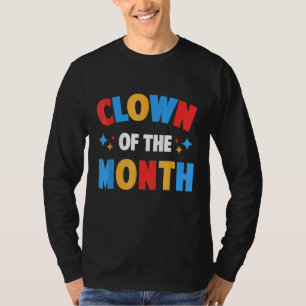Camiseta Payaso Del Mes Clowncore Circus Estético Re