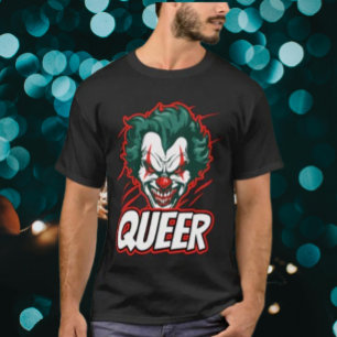 Camiseta Payaso del Orgullo Lésbico-Gay-Transexual