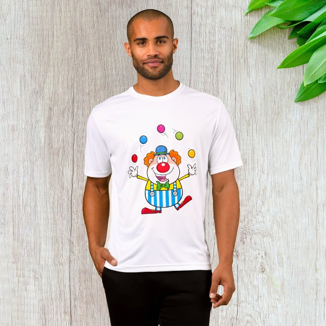 Camiseta Payaso divertido en el circo haciendo malabares (Subido por el creador)