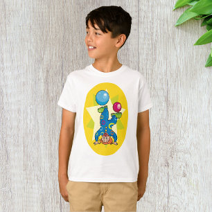 Camiseta Payaso Equilibrando Bolas Diversión Circo