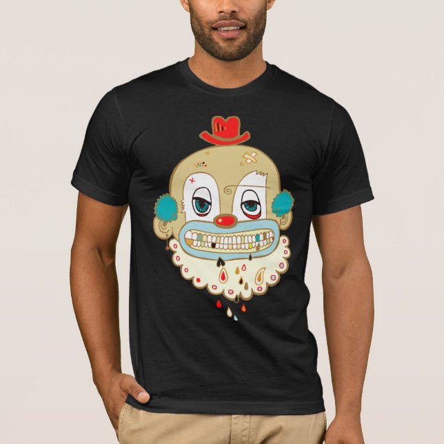 Camiseta Payaso espeluznante (Anverso)