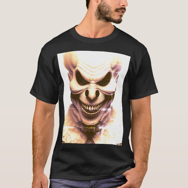Camiseta Payaso espeluznante 12 (Anverso)