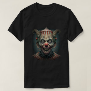 Camiseta Payaso espeluznante con una sonrisa espeluznante