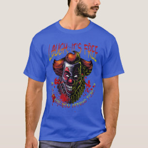 Camiseta Payaso espeluznante y aterrador asesino malvado de