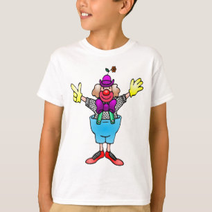 Camiseta Payaso feliz colorido