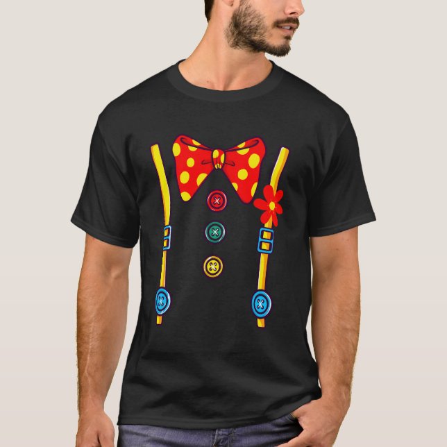 Camiseta Payaso Halloween (Anverso)