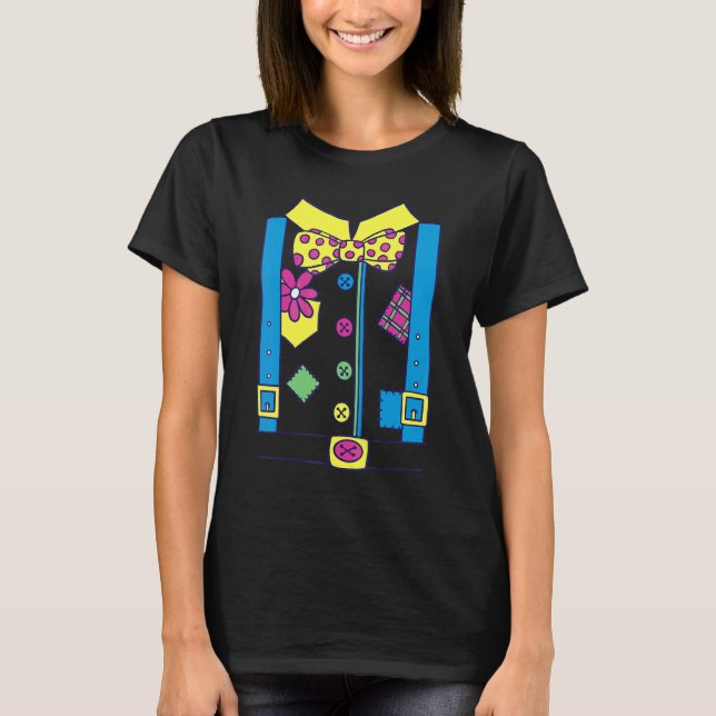Camiseta Payaso Halloween y Carnaval (Anverso)