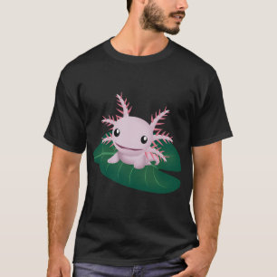 Camiseta payaso lindo pequeño ajolote