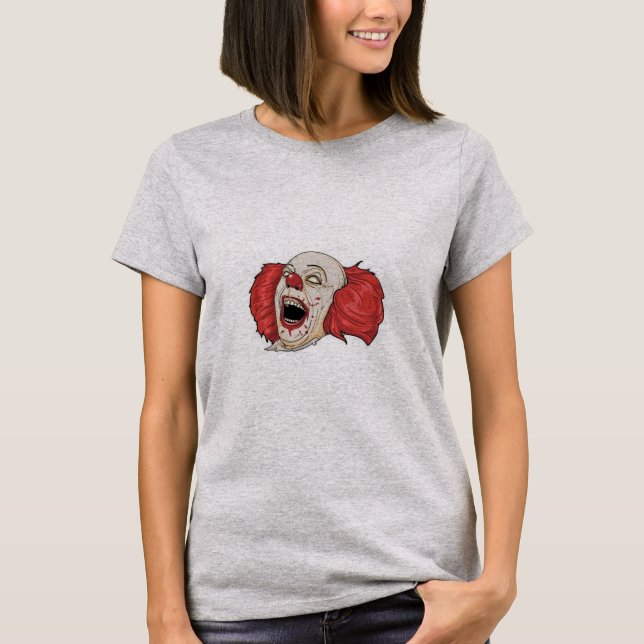 Camiseta Payaso malvado (Anverso)
