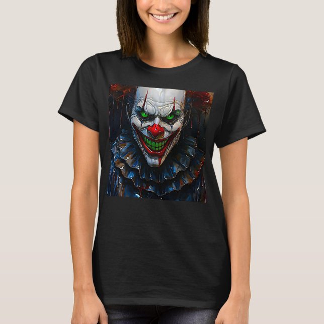 Camiseta Payaso malvado (Anverso)