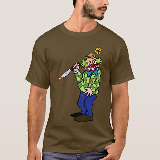 Camiseta Payaso malvado (Anverso)