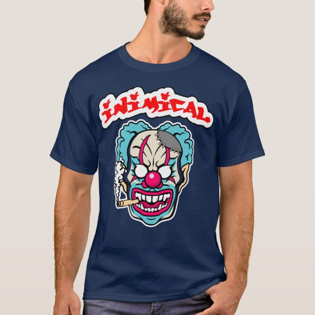 Camiseta Payaso malvado e insípido (Anverso)