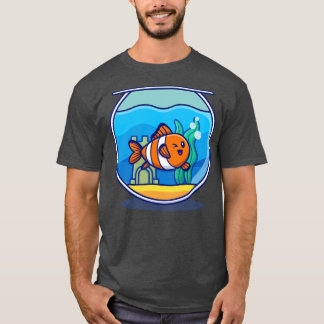 Camiseta Payaso Natación En El Personalizado Acuario