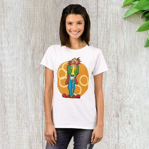 Camiseta Payaso Personalizado caprichoso con colores brilla