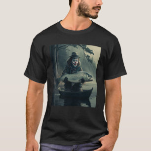 Camiseta Payaso pescador pesca divertida Halloween