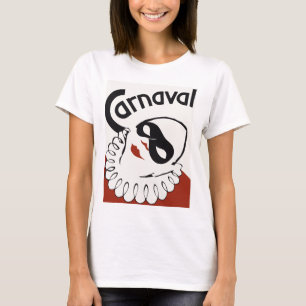 Camiseta Payaso retro del carnaval de Carnaval