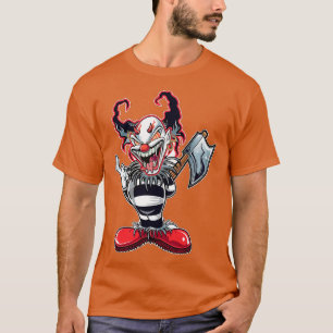 Camiseta Payaso retro malvado 1