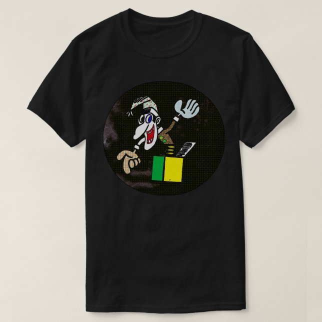 Camiseta Payaso saltando de caja TShirt (Diseño del anverso)