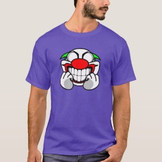 Camiseta Payaso sonriente (púrpura)