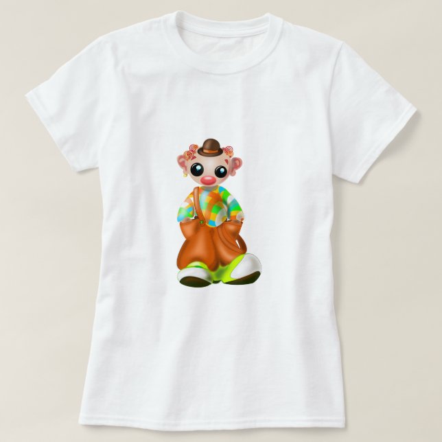 Camiseta Payaso triste - (Diseño del anverso)