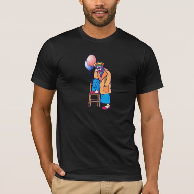Camiseta Payaso triste del hobo (Anverso)