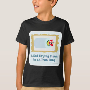Camiseta Payaso triste que llora