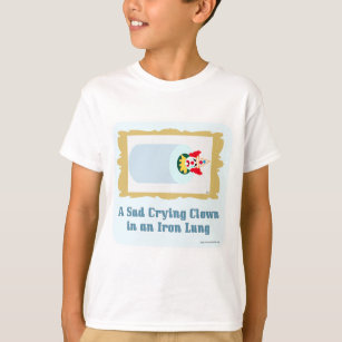 Camiseta Payaso triste que llora