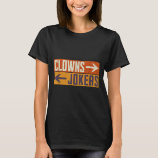 Camiseta Payasos a la derecha bromistas a la izquierda dive