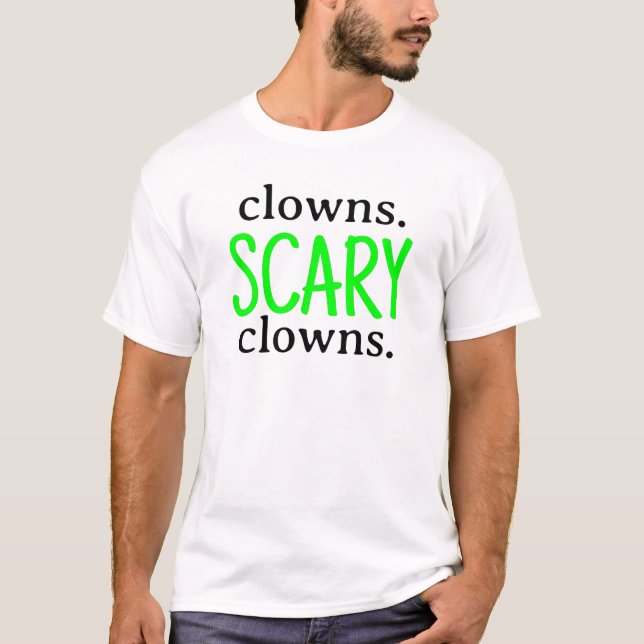 Camiseta Payasos aterradores payasos Aphantasia aphant T-Sh (Anverso)