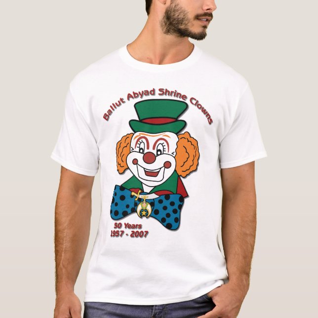 Camiseta Payasos de la capilla -50 años (Anverso)