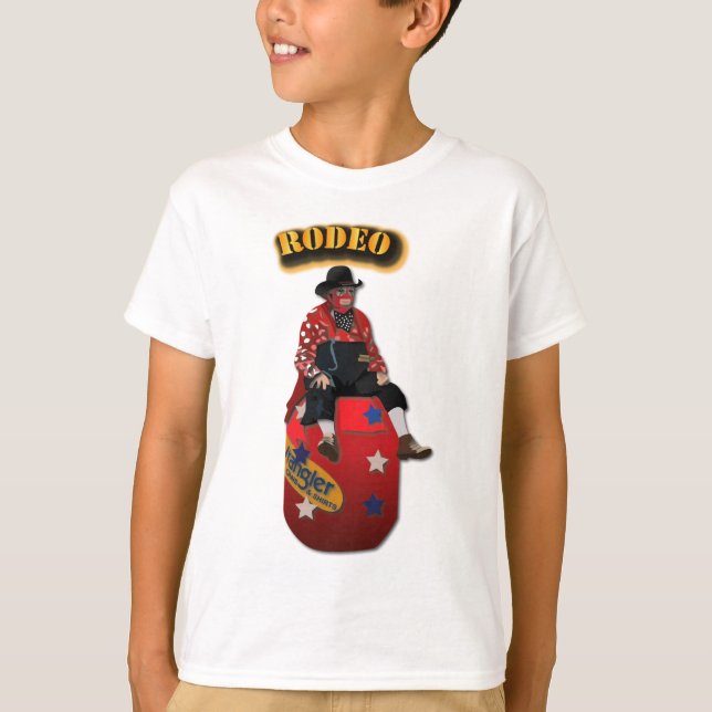 Camiseta Payasos del rodeo con el texto (Anverso)