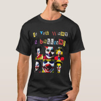 Payasos espeluznantes, sonrientes citas de terror,