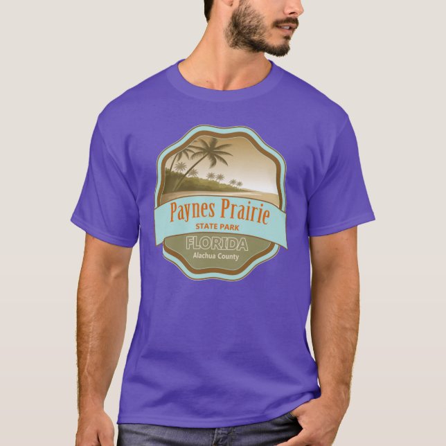 Camiseta Paynes Prairie Preserve State Park Alachua County  (Anverso)