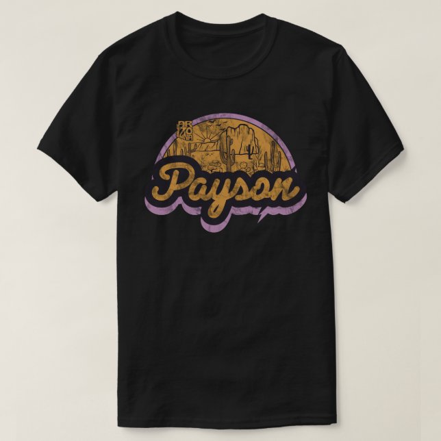 Camiseta Payson, Arizona (Diseño del anverso)