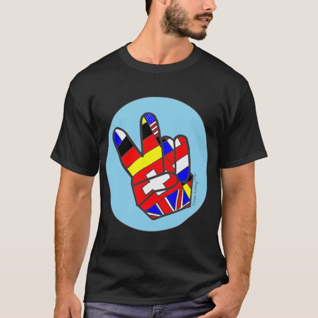 Camiseta ¡Paz! (Anverso)