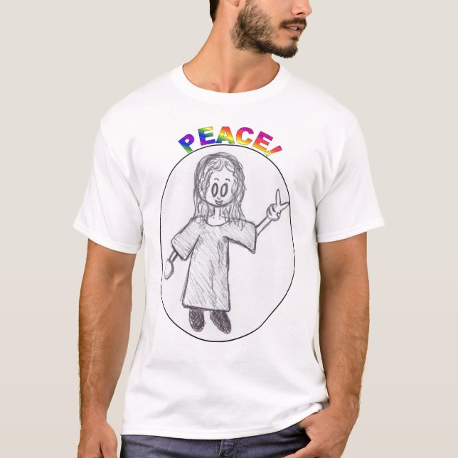 Camiseta ¡Paz! (Anverso)