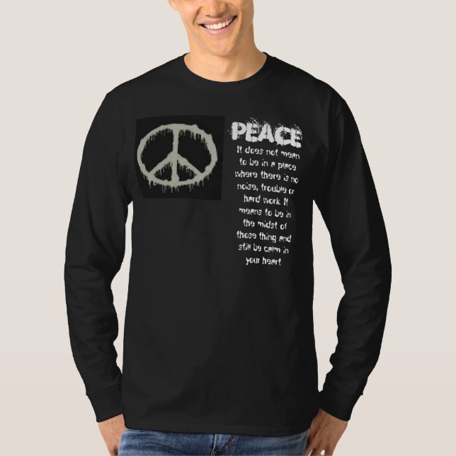 CAMISETA PAZ (Anverso)