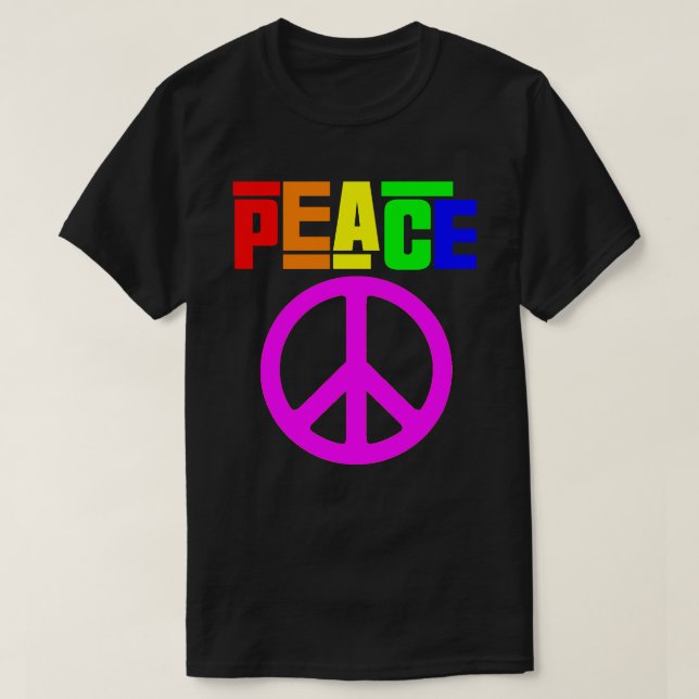 Camiseta Paz (Diseño del anverso)