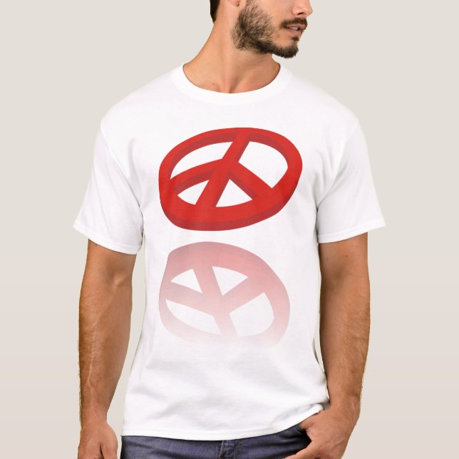 Camiseta Paz 3D / reflexión (Anverso)